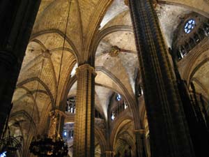 Gothic Cathedral_Bcn The Gothic Cathedral of Barcelona, more impressive interiors than exteriors