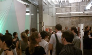 (thirsty) and the people Opening night crowds